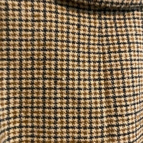 Old Navy Oversized Double Breasted Textured Houndstooth Blazer Size Small Brown - Picture 7 of 7